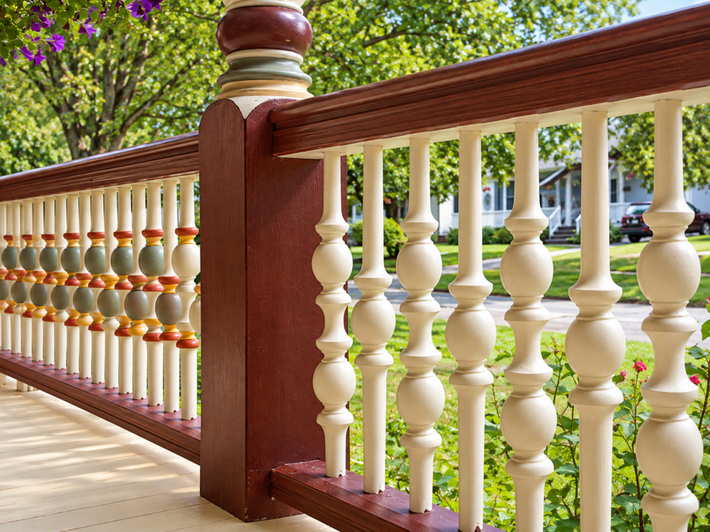 Custom columns for railing